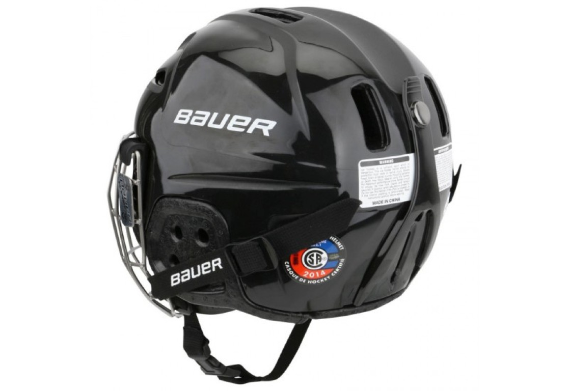 Casque De Hockey Fenteer Avec Mentonnière Réglable – Coque PP, Mousse EVA Et Masque En Acier, Pour Patinage Sur Glace Ou Roller